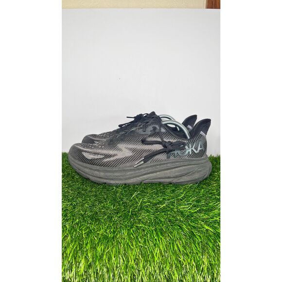 Hoka Other - HOKA One One Clifton 9 Running Shoes Black Men’s Size 9.5D Athletic Sneake